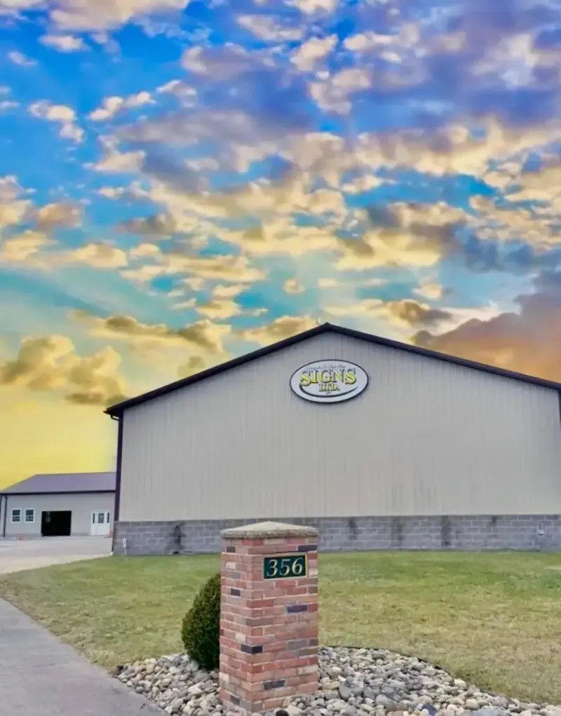 Signs Limited headquarters at 356 Technology Way, Steubenville, Ohio