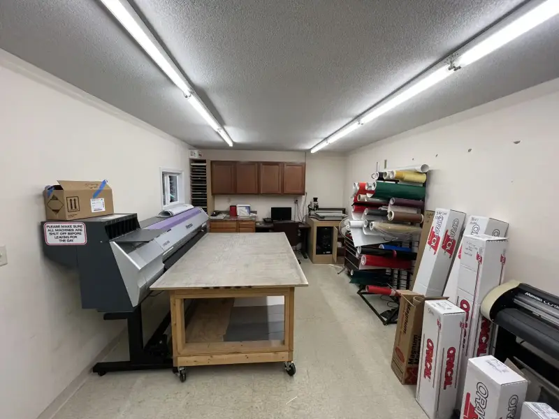 Signs Limited design and production room